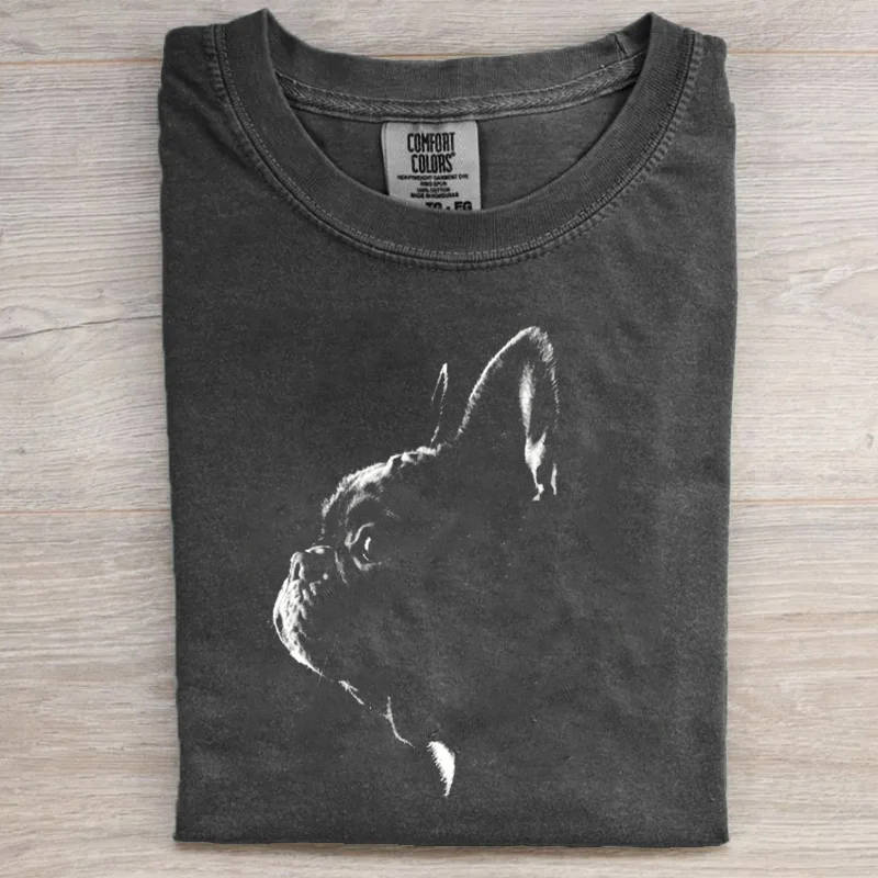 Frenchie Dog Comfort Colors T-shirt