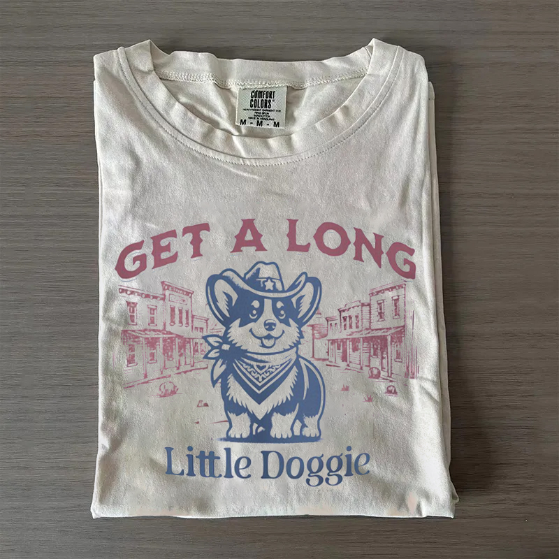 Retro Corgi T-shirt