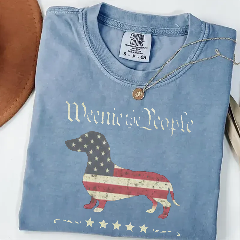 Dachshund 4th of July T-shirt