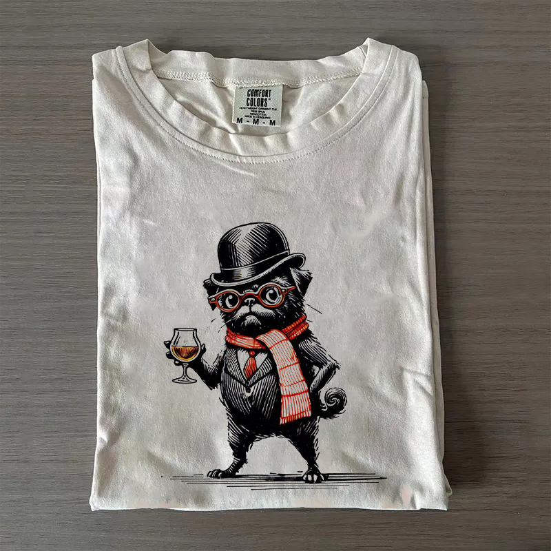 Funny Black Pug T-shirt