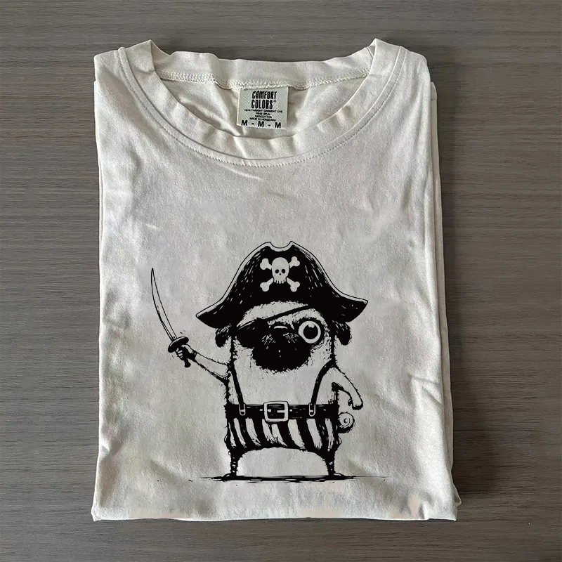 Pug Pirate T-shirt