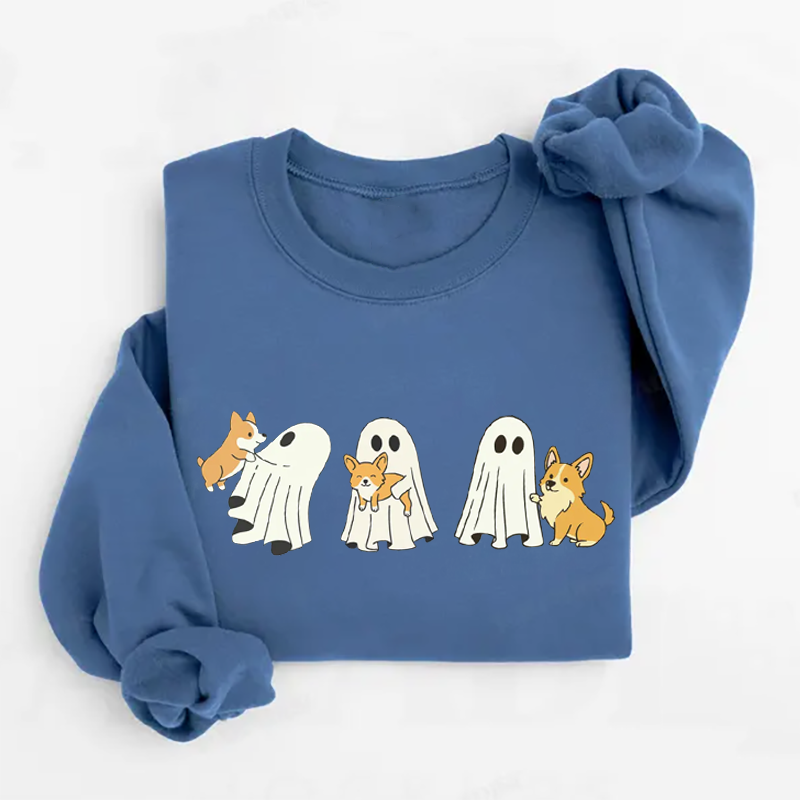 Corgi Dog Halloween Sweatshirt