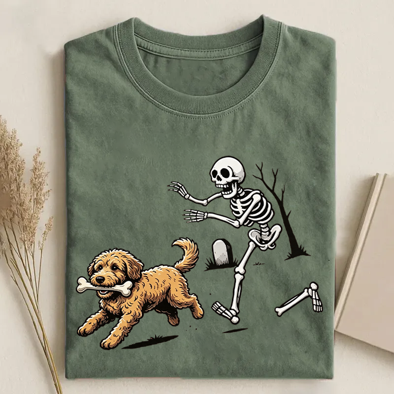 Goldendoodle Halloween T-shirt