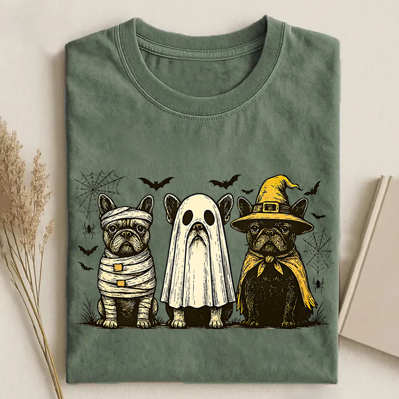 Halloween French Bulldog T-shirt