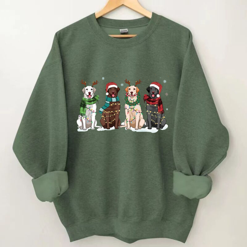 Christmas Labrador Retriever Sweatshirt