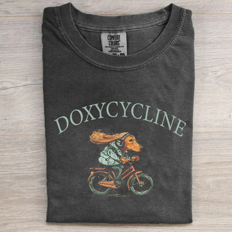 Dachshund Cycling T-shirt