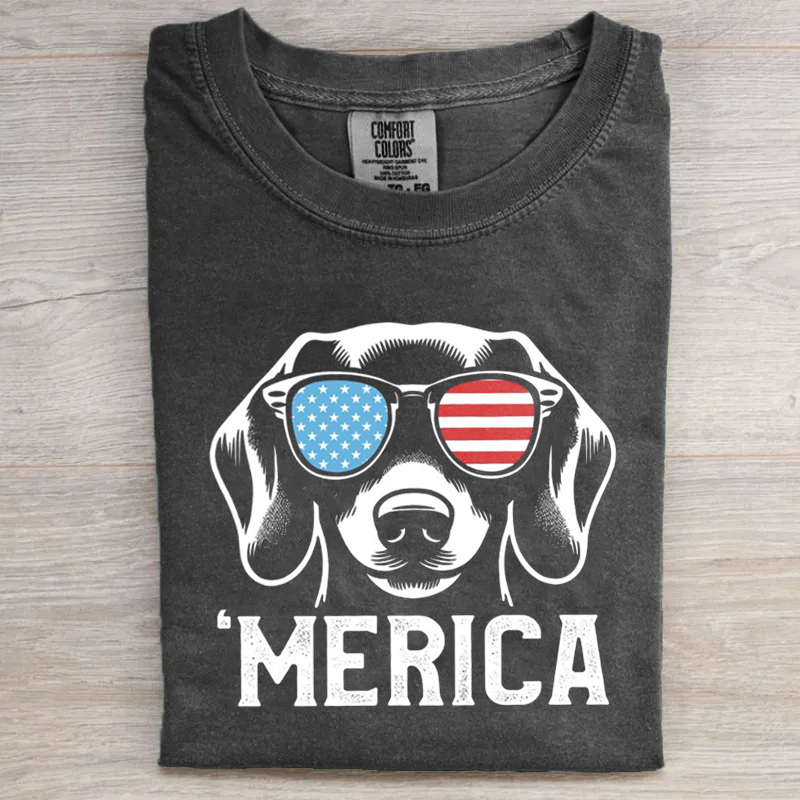 Merica Dachshund T-shirt