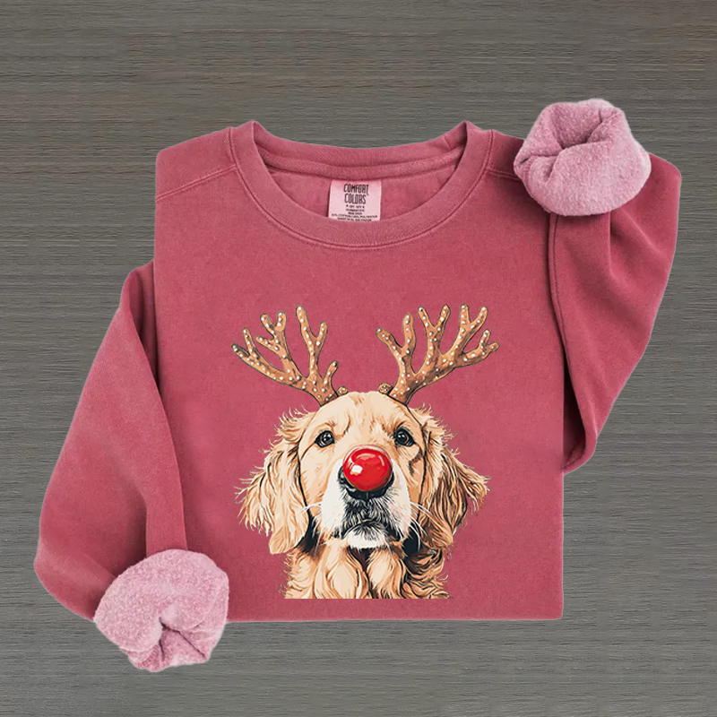 Golden Retriever Christmas Sweatshirt