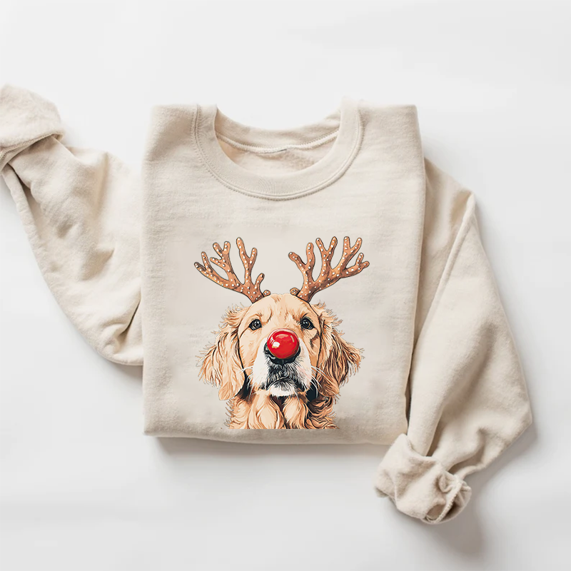 Golden Retriever Christmas Sweatshirt