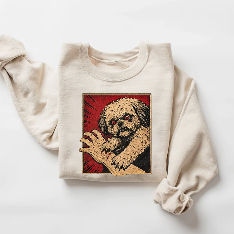 Shih Tzu Halloween Sweatshirt