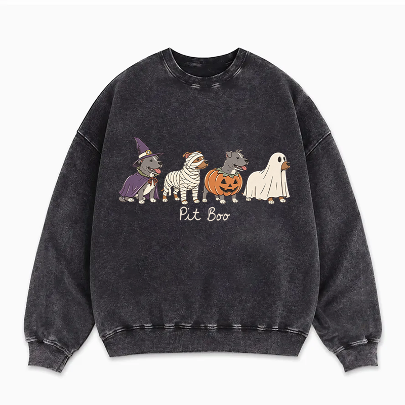Halloween Pitbull Sweatshirt