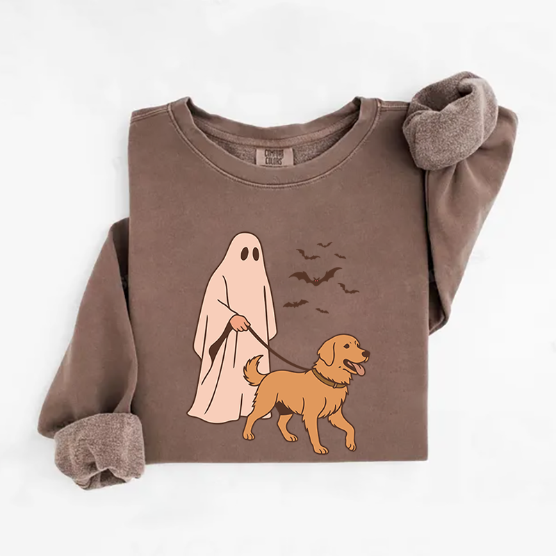 Golden Retriever Halloween Sweatshirt