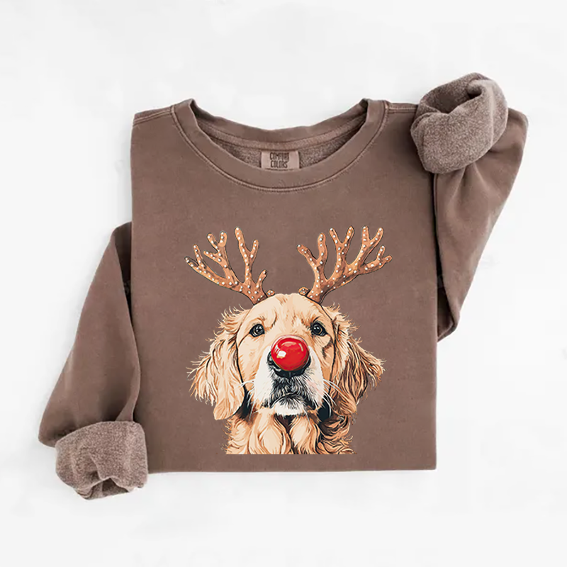 Golden Retriever Christmas Sweatshirt