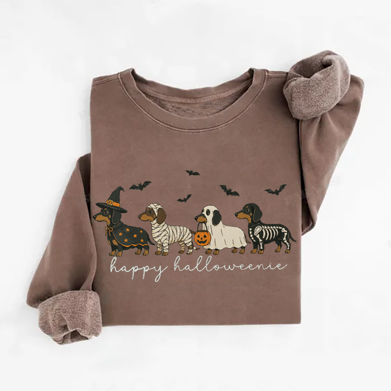 Halloween Dachshund Sweatshirt