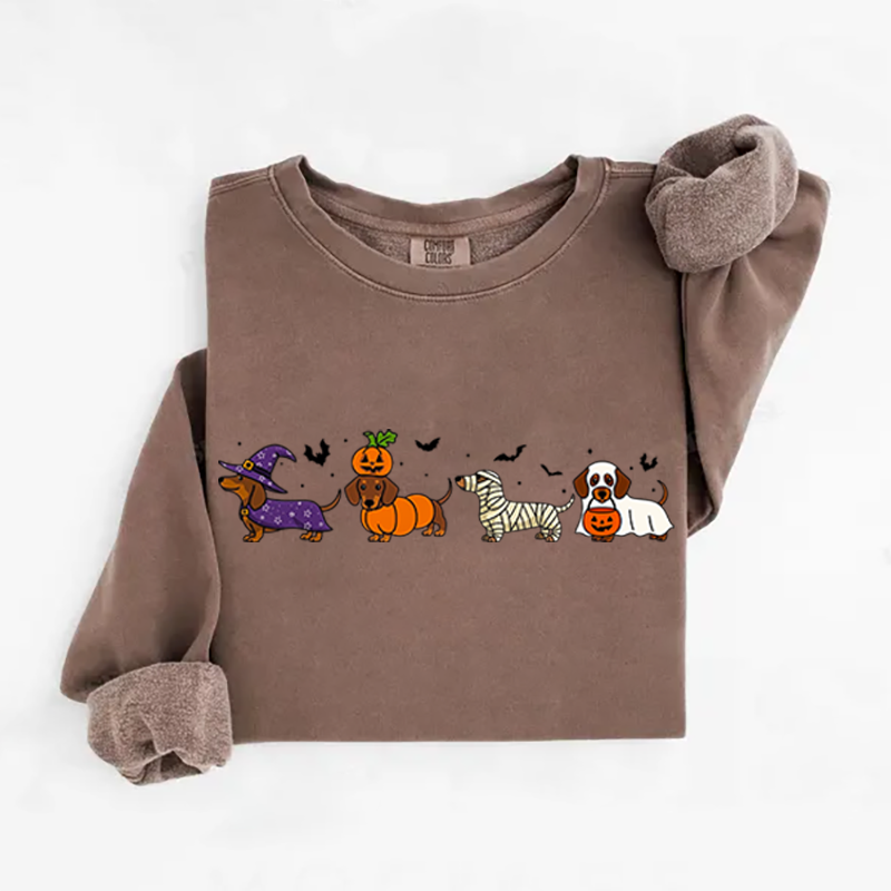 Halloween Dachshund Sweatshirt