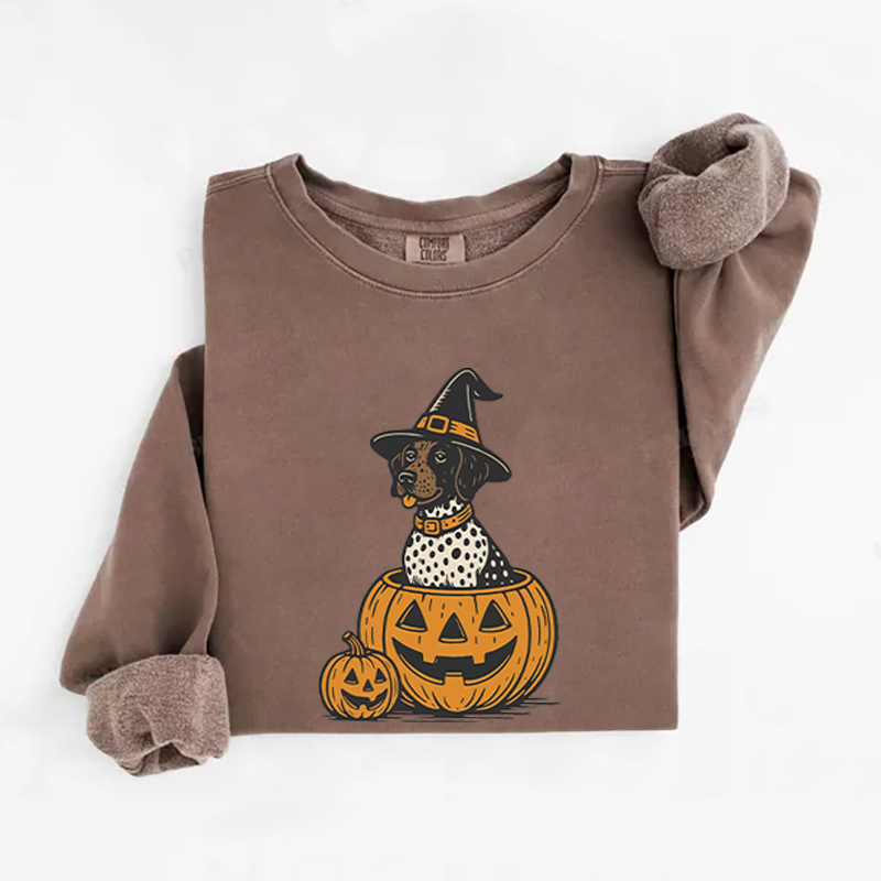 Comfort Colors Halloween Shorthaired Pointer Sweatshirt