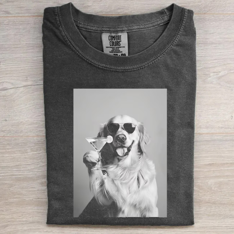 Vintage Funny Golden Retriever T-shirt