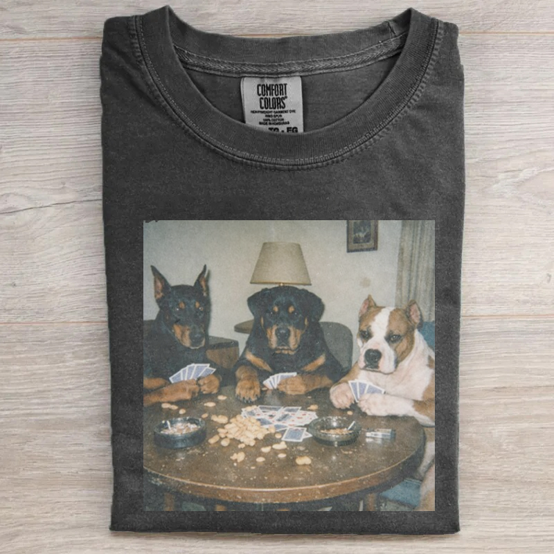 Dogs Playing Poker T-shirt