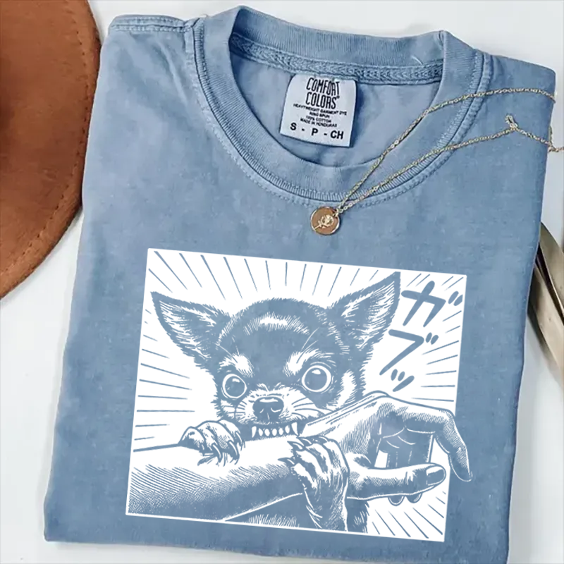 Chihuahua Dog Bite T-shirt