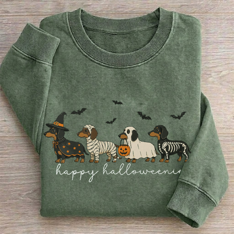 Halloween Dachshund Sweatshirt