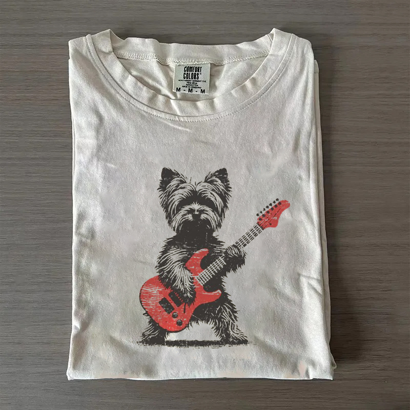 Vintage Yorkie Rock T-shirt