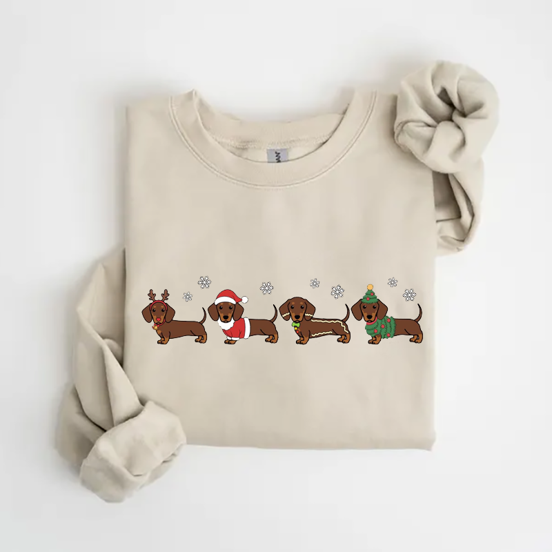 Dachshund Christmas Sweatshirt