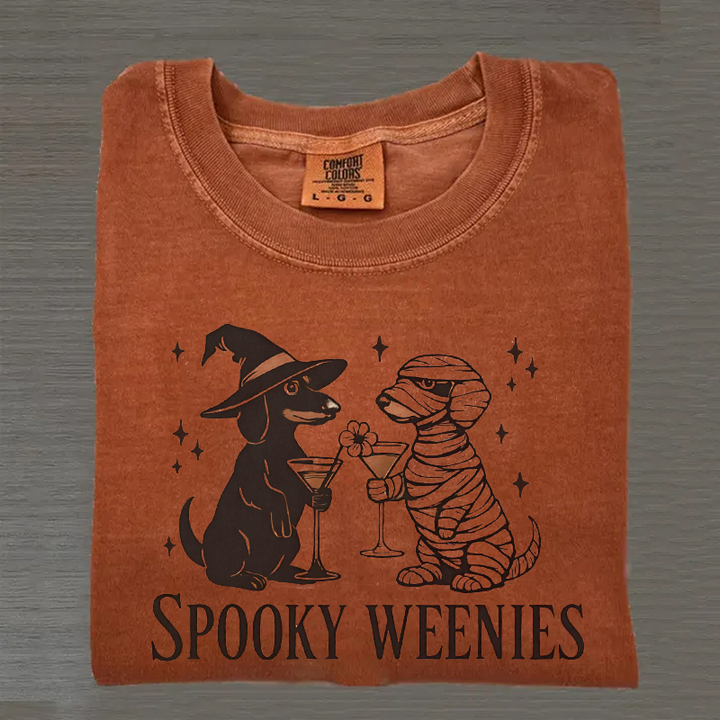 Halloween Dachshund Comfort Colors T-shirt