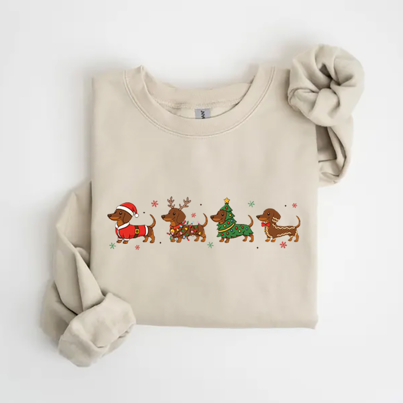 Dachshund Christmas Sweatshirt