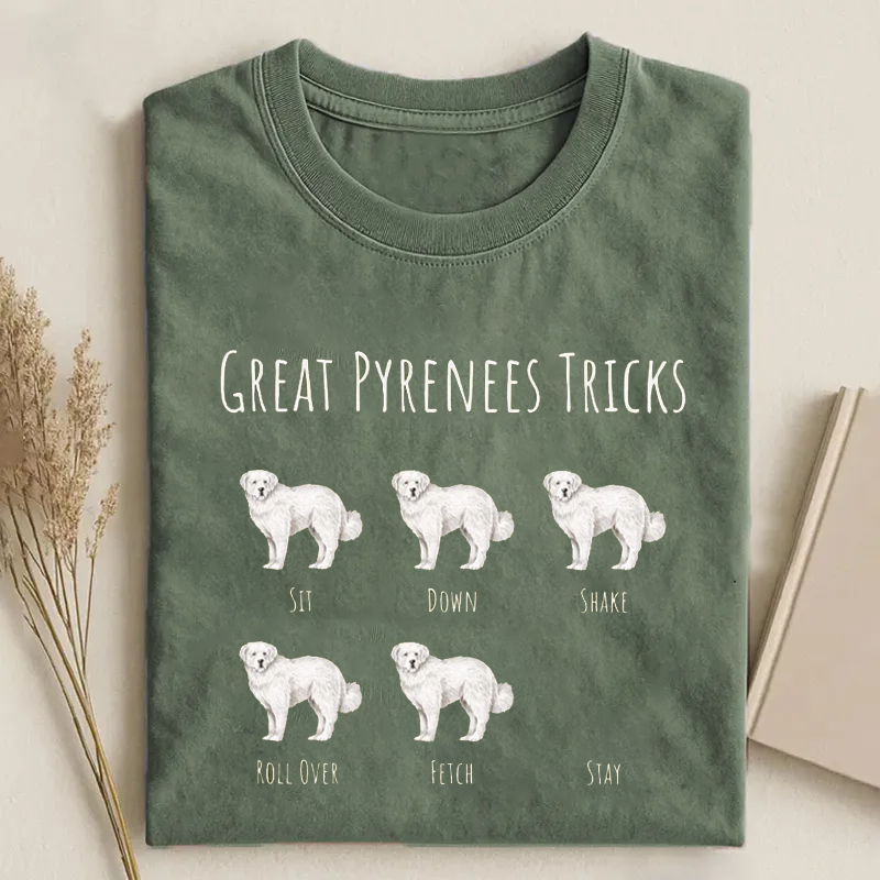 Great Pyrenees Tricks T-shirt