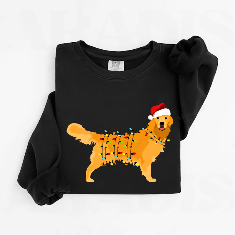Christmas Golden Retriever Sweatshirt