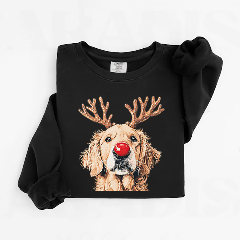 Golden Retriever Christmas Sweatshirt
