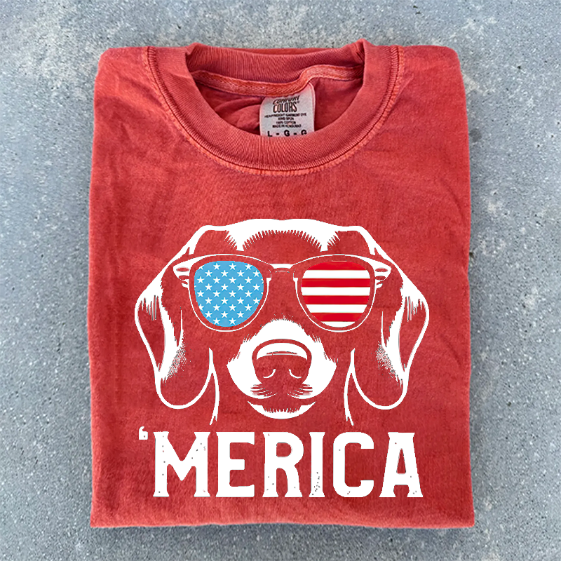 Merica Dachshund T-shirt