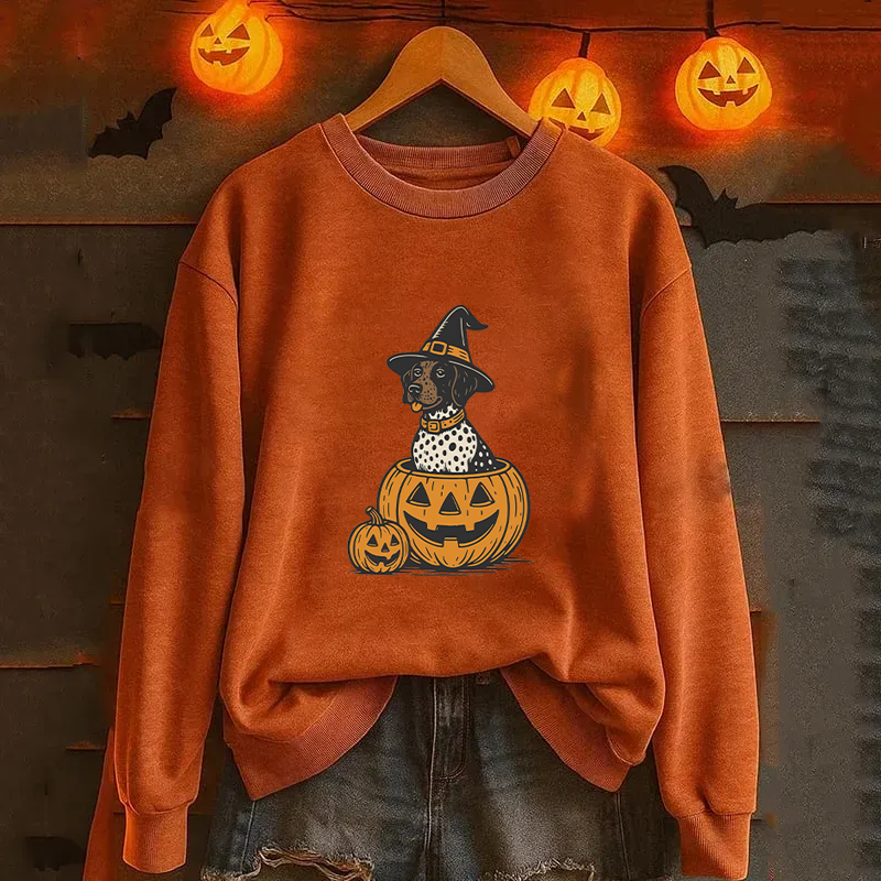 Comfort Colors Halloween Shorthaired Pointer Sweatshirt