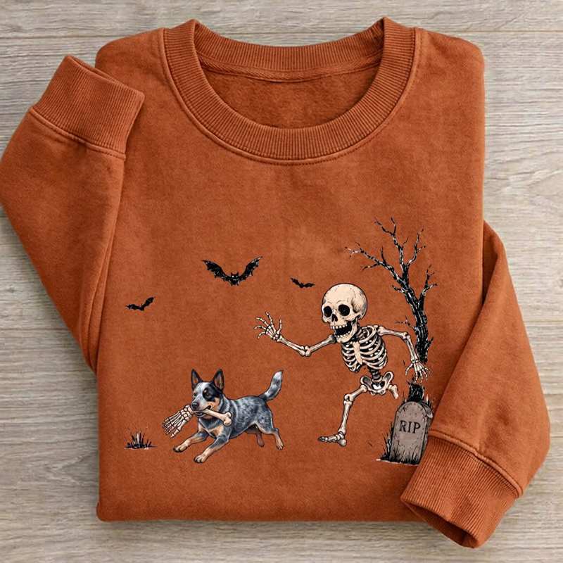 Australian Cattle Dog Halloween Sweatshirt