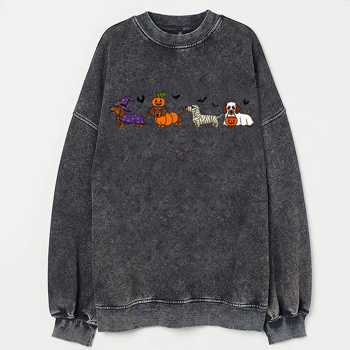 Halloween Dachshund Sweatshirt