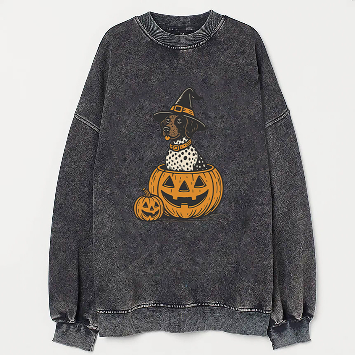 Comfort Colors Halloween Shorthaired Pointer Sweatshirt