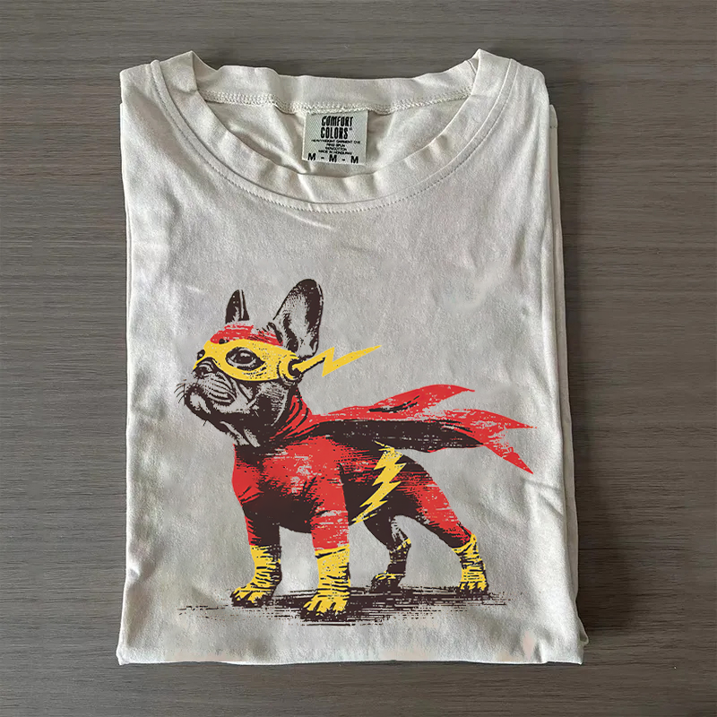 French Bulldog Superhero T-shirt