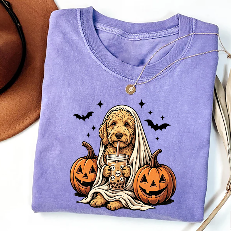 Goldendoodle Ghost & Boba T-shirt
