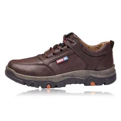 Last Day 70% OFF🔥Men's Orthopedic leather Walking Shoes Hiking Shoes