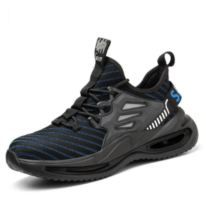Dallader Men Steel Toe Work Safety Shoes - Effective Arch Support