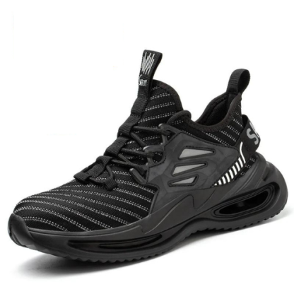 Dallader Men Steel Toe Work Safety Shoes - Effective Arch Support