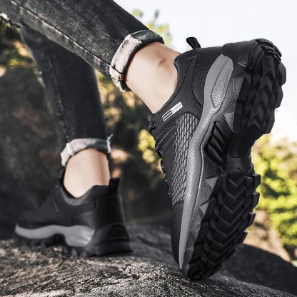 🎁LAST DAY SALE 70% OFF🎁 Men's Waterproof  Outdoor Hiking Boots with Soft Thick Soles