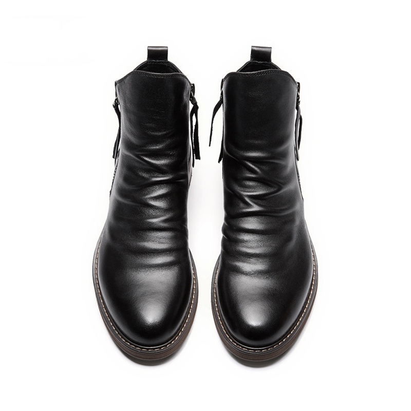 🔥Hot Sale! 70% OFF 🔥Italian Hand-Embossed Genuine Leather Chelsea Boots