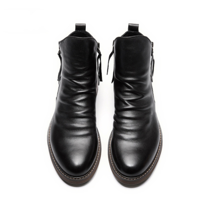 🔥Hot Sale! 70% OFF 🔥Italian Hand-Embossed Genuine Leather Chelsea Boots