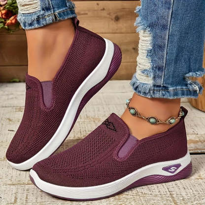 🔥Last Day Promotion 70% OFF🔥-Women's Comfortable Breathable Knitted Sneakers - Proven Plantar Fasciitis, Foot and Heel Pain Relief