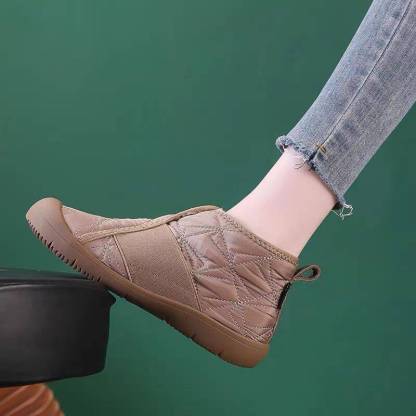 🔥Last Day Promotion 50% OFF⏰Women's Waterproof Non-slip Warm Ankle Boots - Proven Plantar Fasciitis, Foot and Heel Pain Relief