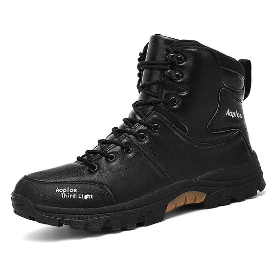 ⏰Promotion - 50% OFF🔥Men's Waterproof Non-slip Anti-puncture Hiking Boots Ankle Support Wide Toe Arch Support Orthopedic Work Boots