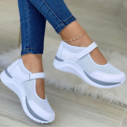 ⏰Promotion - 70% OFF🔥Women's Casual Round Toe Orthopedic Platform Shoes - Proven Plantar Fasciitis, Foot and Heel Pain Relief