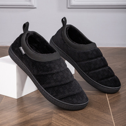 🔥On This Week Sale 70% OFF🔥MEN'S COMFORTABLE VELVET CASUAL LOW-CUT COTTON SHOES - Proven Plantar Fasciitis, Foot and Heel Pain Relief