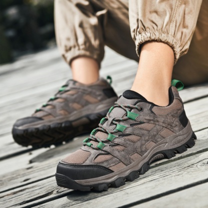 ⏰Promotion - 70% OFF🔥Men's All-Terrain Waterproof Lightweight Hiking Shoes Orthopedic Work Shoes